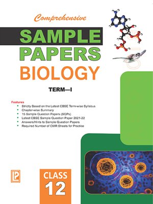cover image of Comprehensive Sample Papers Biology XII (Term-I)